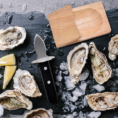 Thinka® Stainless Steel Oyster Shucking Tool Set
